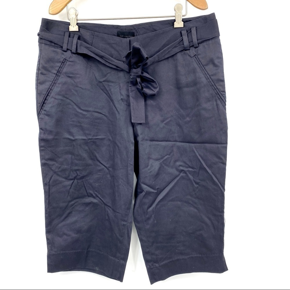 The Limited Cassidy fit belted tie waist crops 12